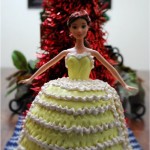 how to make a princess doll cake