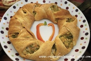 Pampered Chef Chicken Broccoli Wreath