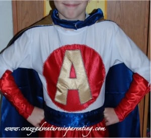 Super Hero Costume Tutorial