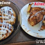 before and after cinnamon roll destruction
