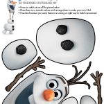 Disney Frozen Build a Snowman printable