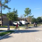 family bike ride