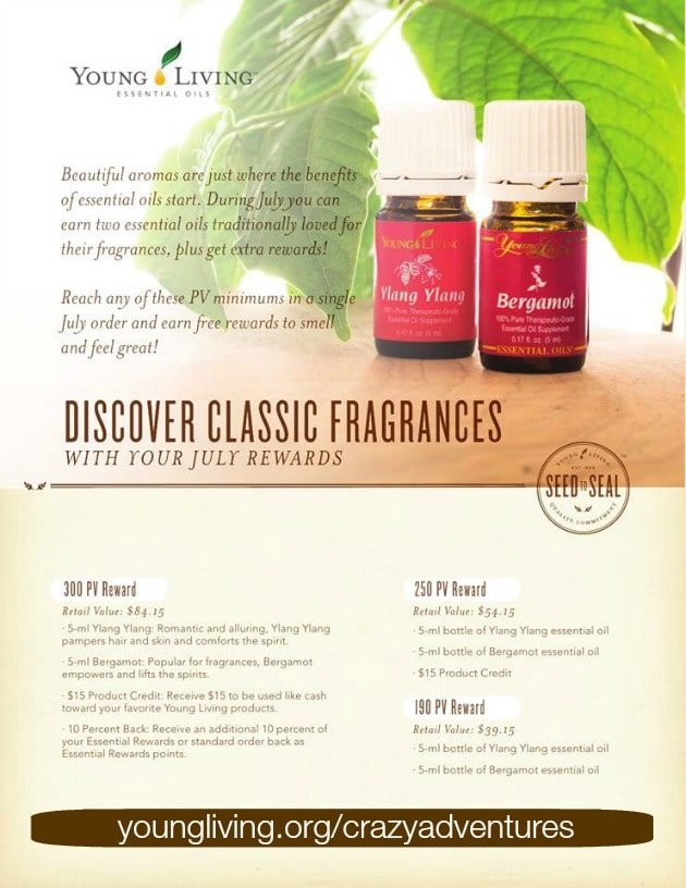 Young Living Promotions Crazy Adventures in Parenting