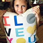 I love you pillow