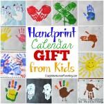 Handprint Calendar Gift
