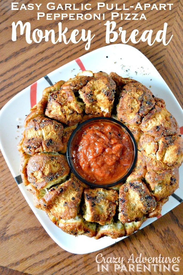 easy monkey bread with pizza dough