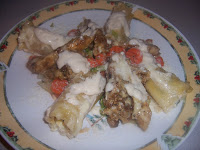 lasagna rollatini with chicken