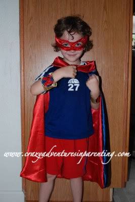 how to make a super hero costume