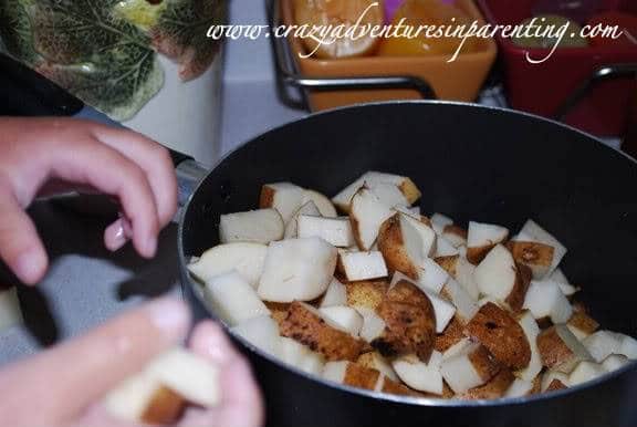 Cooking with kids