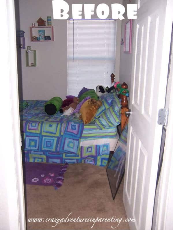 Teen Bedroom Before Redesign