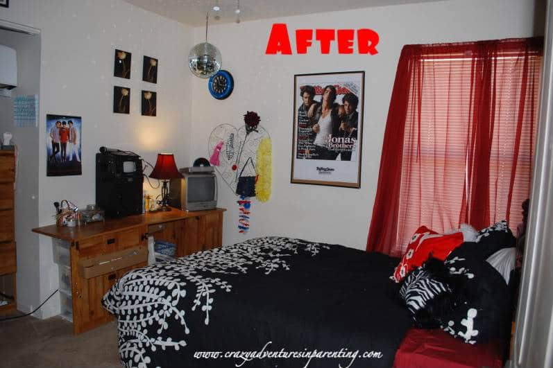 Teen Bedroom Redesign After