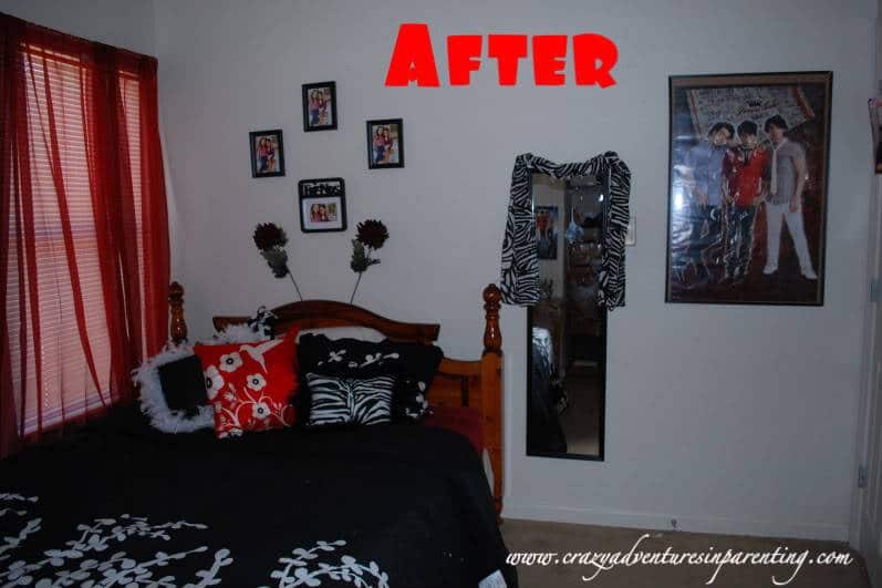 Teen Bedroom Redesign After
