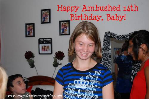 Ambushed Birthday Girl