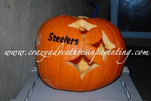 Steelers pumpkin