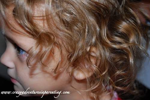 curly haired toddler