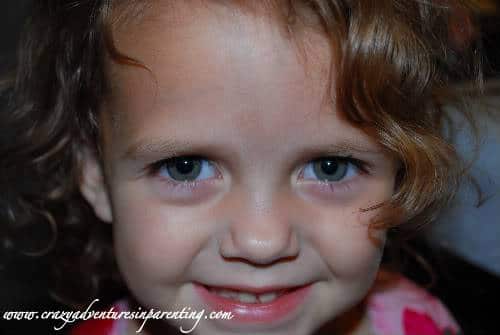curly haired toddler