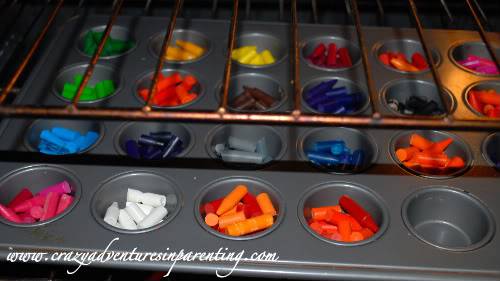 crayon nibbles preparation