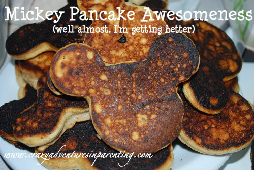 mickey mouse pancake tutorial