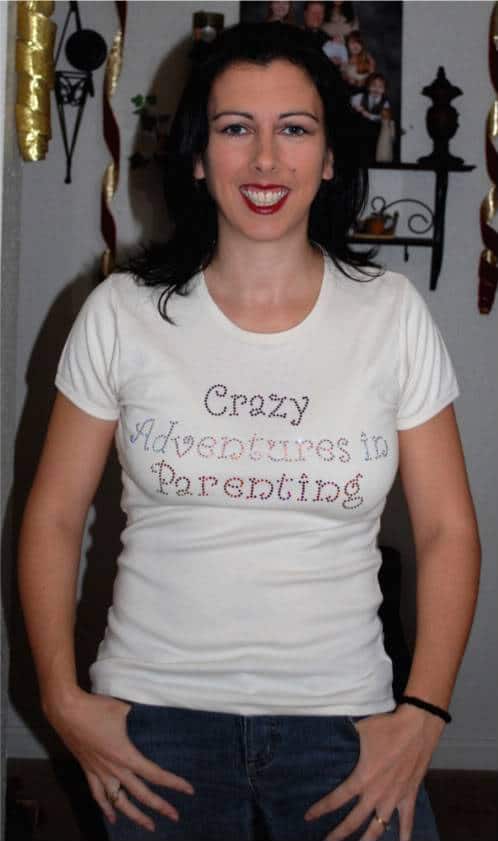 JustJen.com Custom T-Shirt - Crazy Adventures in Parenting