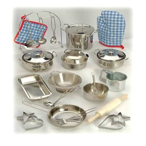 All-Play Stainless Cookware Set from Constructive Playthings