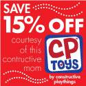 Constructive Playthings Toys 15% Off Discount!