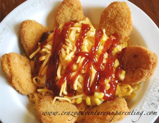 DIY KFC Mashed Potato Bowl with Chicken Nuggets and Homemade Mashed Potatoes Recipe