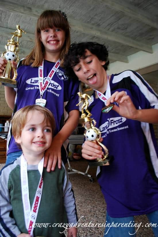 soccer medals