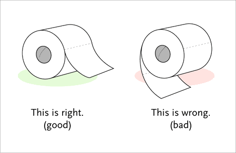 The Toilet Paper Debate