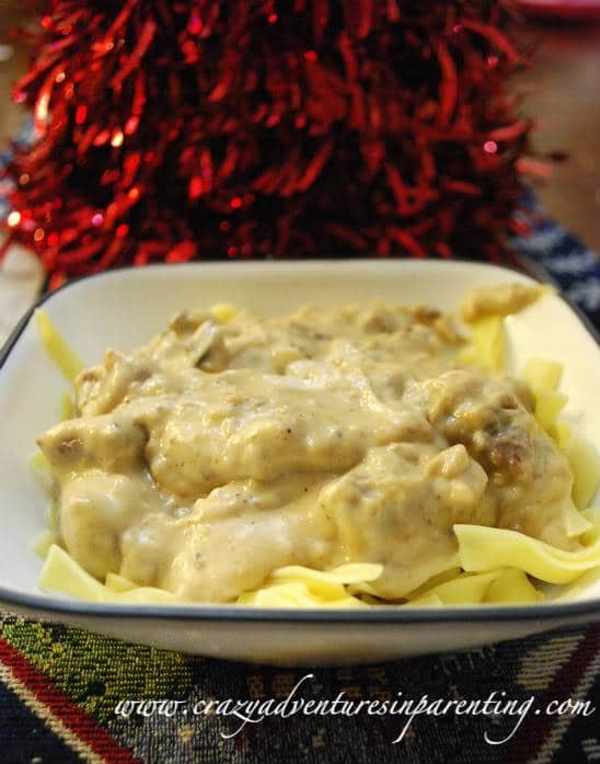 Easy Homemade Beef Stroganoff Recipe