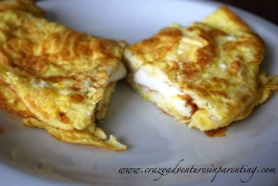 cream cheese omelet
