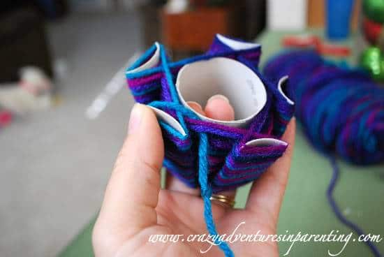 Kid-Friendly Craft: Recycled Yarn Cozi