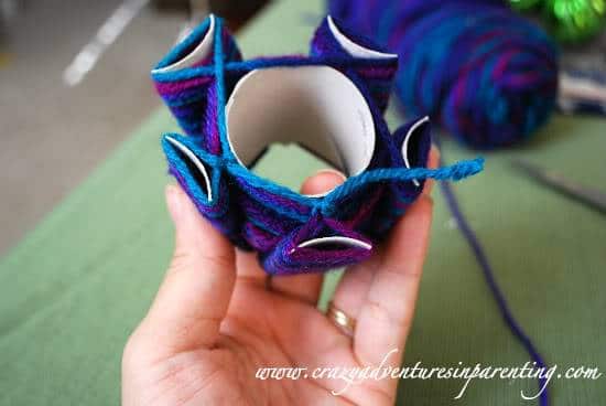 Kid-Friendly Craft: Recycled Yarn Cozi