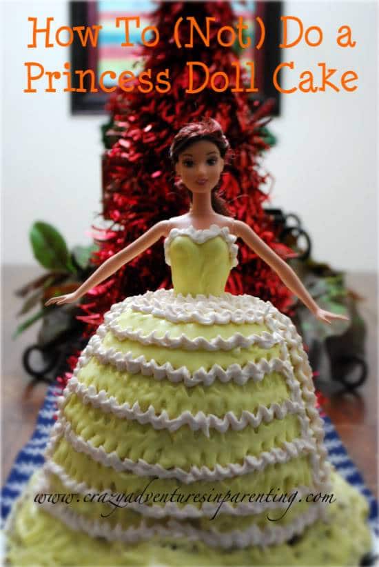 princess doll cake caketastrophe