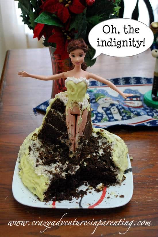 princess doll cake caketastrophe
