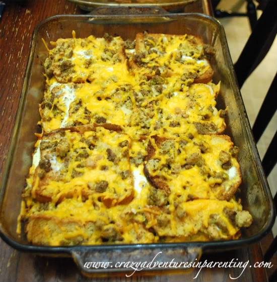 kid-friendly cheeseburger casserole