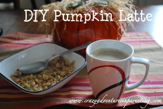 DIY sugar free pumpkin latte