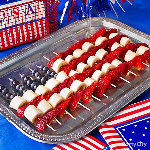 Patriotic Fruit Tray