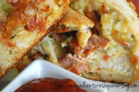 Easy Pizza Bread Recipe - Crazy Adventures in Parenting