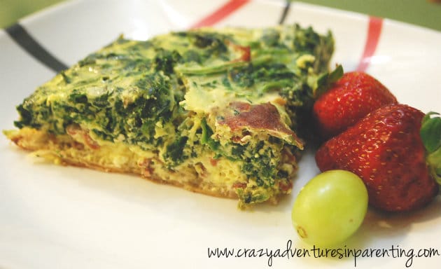 spinach quiche