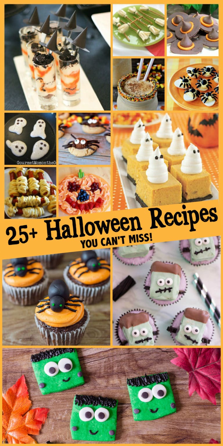 25 Halloween Recipe Ideas You Can't Miss {+ Link Up}