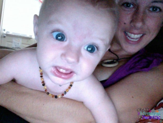 baby v hogging the webcam