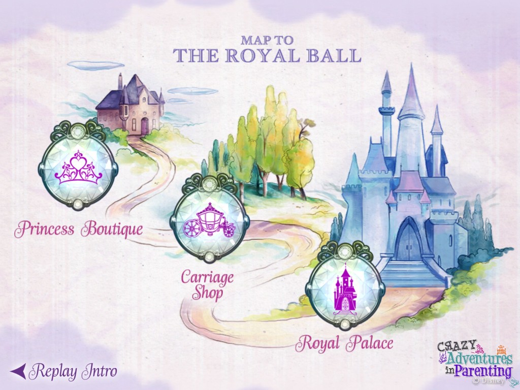 cinderella royal ball app