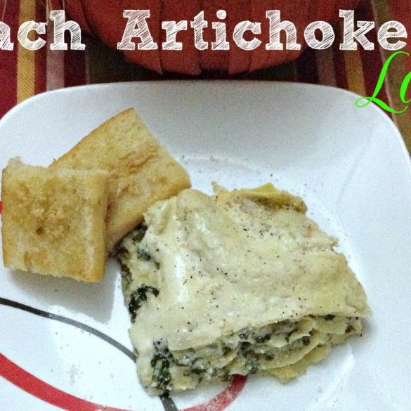 spinach artichoke lasagna crock pot recipe