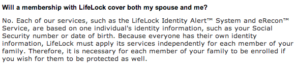 lifelock spouse