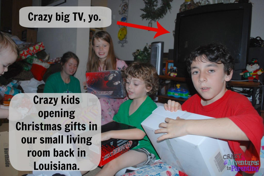 crazy big ol tv
