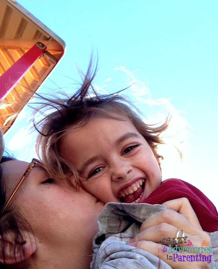 baby dude and me at the park