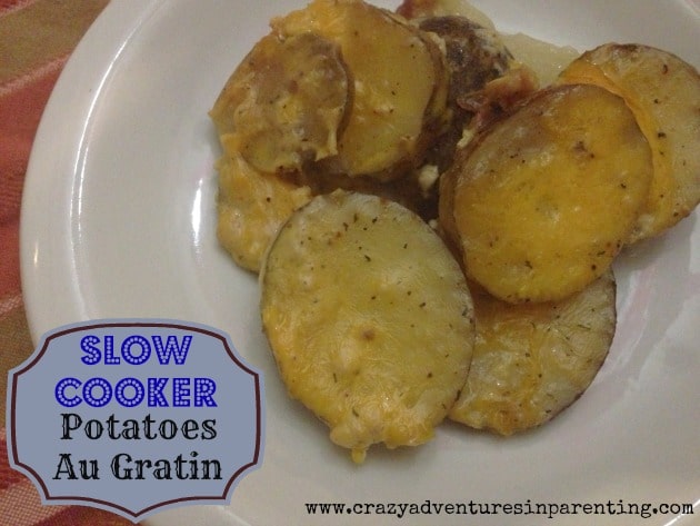 slow cooker potatoes au gratin crock pot