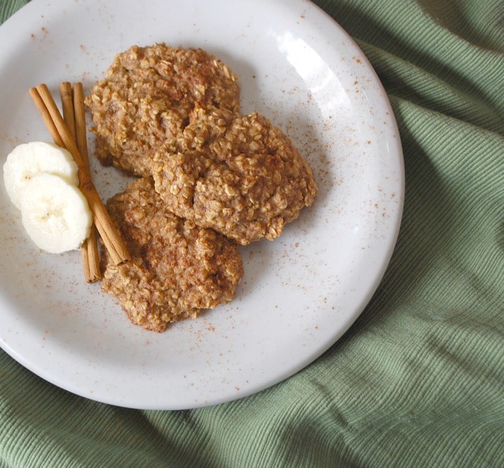 flourless breakfast oatmeal cookies with silk purealmond