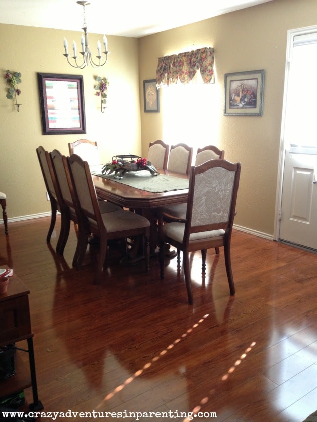 new dining room set