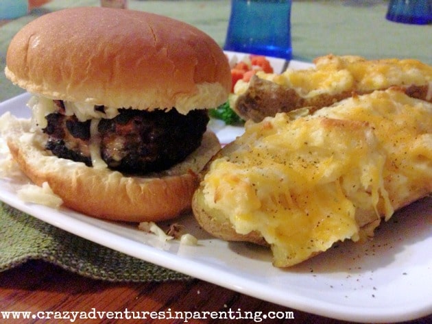 pizza stuffed burgers